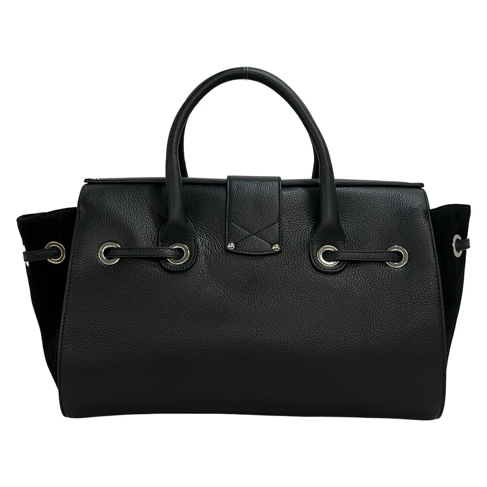 Jimmy Choo Riley Handbag Leather Suede - Picture 3 of 11